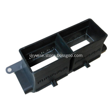 Plastic molding for automotive air vent